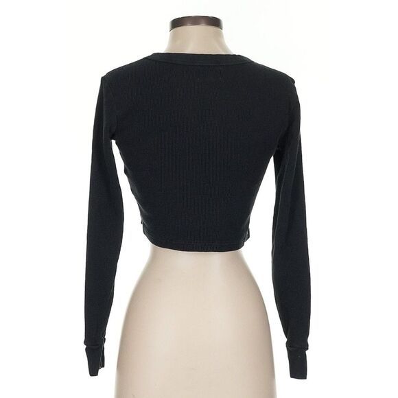 MATE The Label  Organic Cotton Waffle Cropped Top  medium - Picture 2 of 5